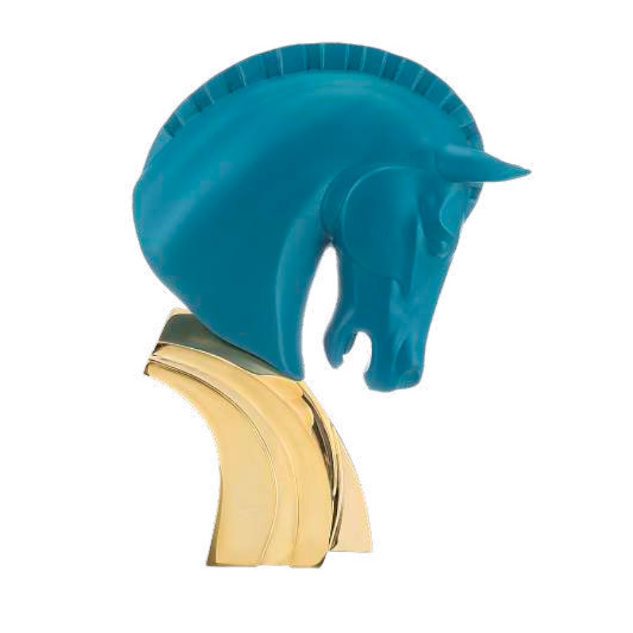 BONGELLI TESTA CAVALLO H.30 OTTANIO BLU cod. ME2344 2OB