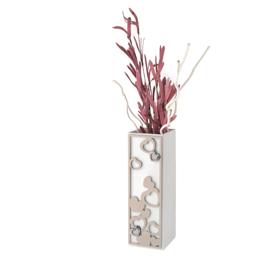 BONGELLI VASO CUORI H.30 cod. ME1405 N