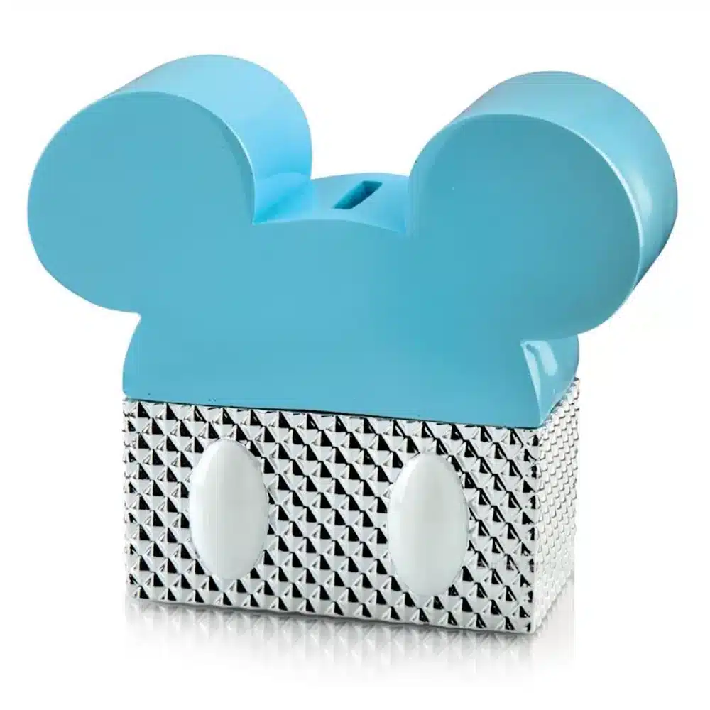 Disney silver colors Salvadanaio celeste 491008
