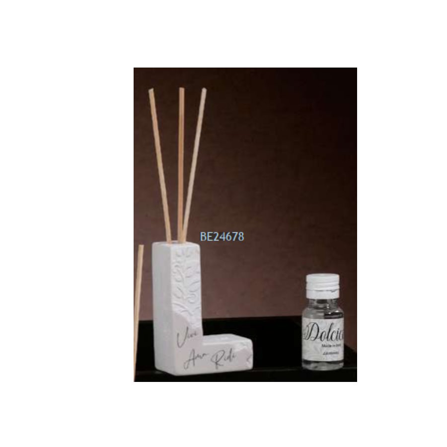 DOLCICOSE ALPHA DIFFUSORE LETTERA L cod. BE24678