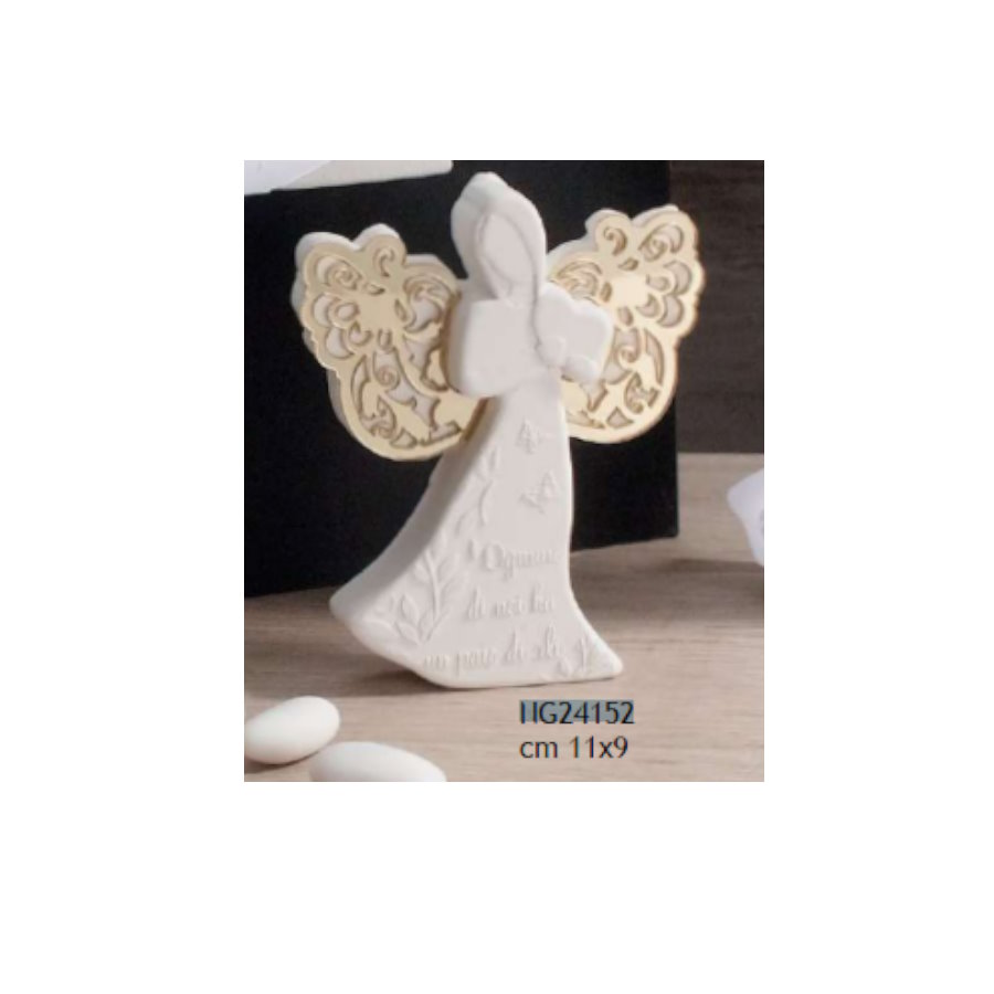 DOLCICOSE ANGEL ANGELO ALI ORO 11X9 OGNUNO cod. NG24152