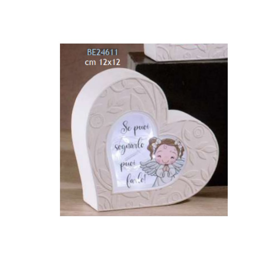 DOLCICOSE ASIA LAMPADA CUORE 12X11 ANGELO FEMMINA cod. BE24611