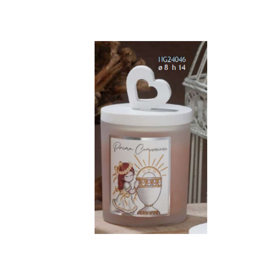 DOLCICOSE CELESTIA CANDELA D.8 H.14 CALICE BIMBA cod. NG24046