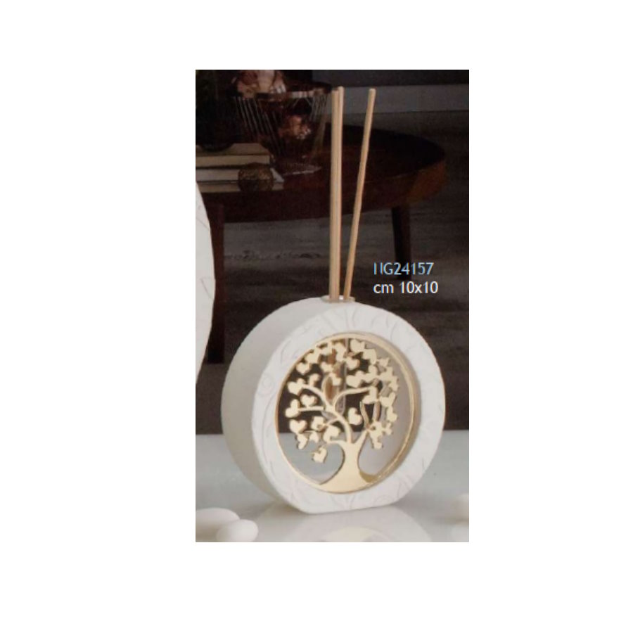 DOLCICOSE EL DORADO DIFFUSORE ALBERO TONDO 10X10 cod. NG24157