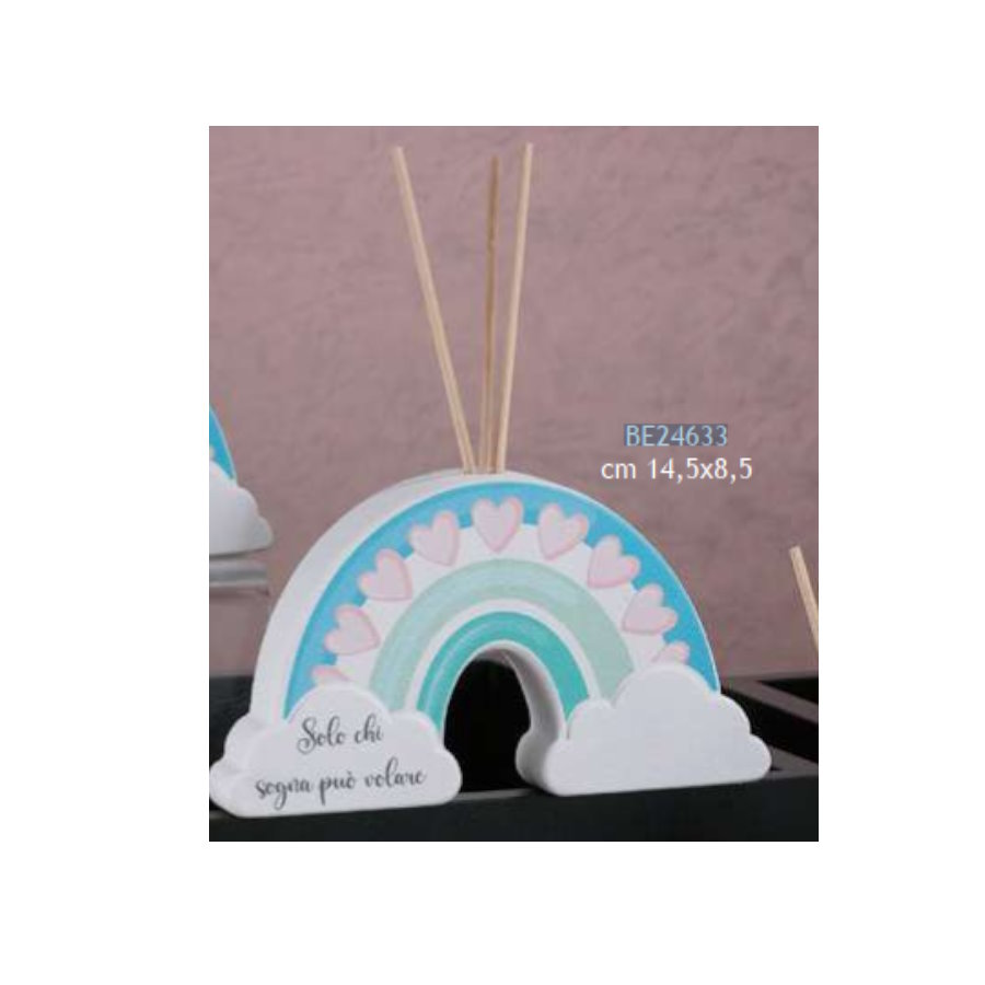 DOLCICOSE EMILY DIFFUSORE ARCOBALENO 14.5X8.5 CUORI cod. BE24633