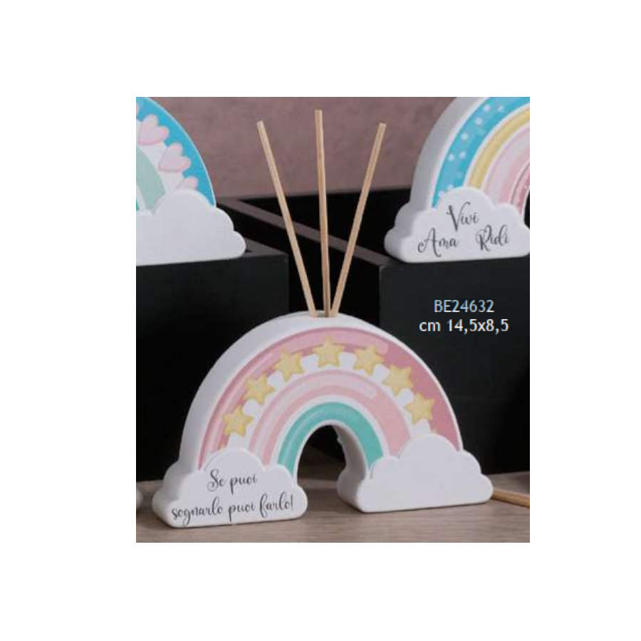 DOLCICOSE EMILY DIFFUSORE ARCOBALENO 14.5X8.5 STELLE cod. BE24632