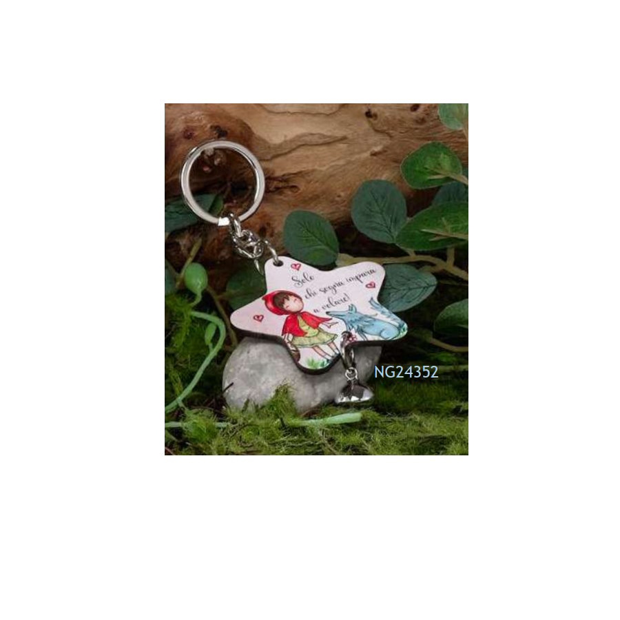 DOLCICOSE FAVOLA CAPPUCCETTO PORTACHIAVI SOLO cod. NG24352