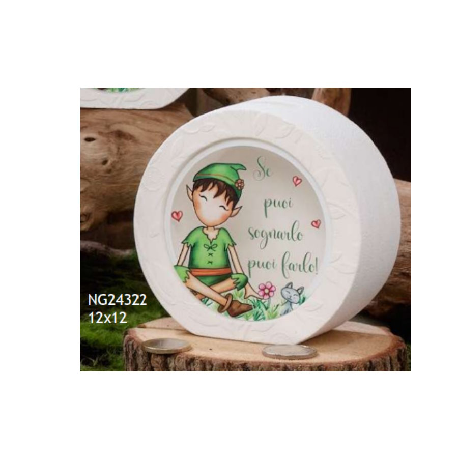 DOLCICOSE FAVOLA FOLLETTO SALVADANAIO 12X12 cod. NG24322