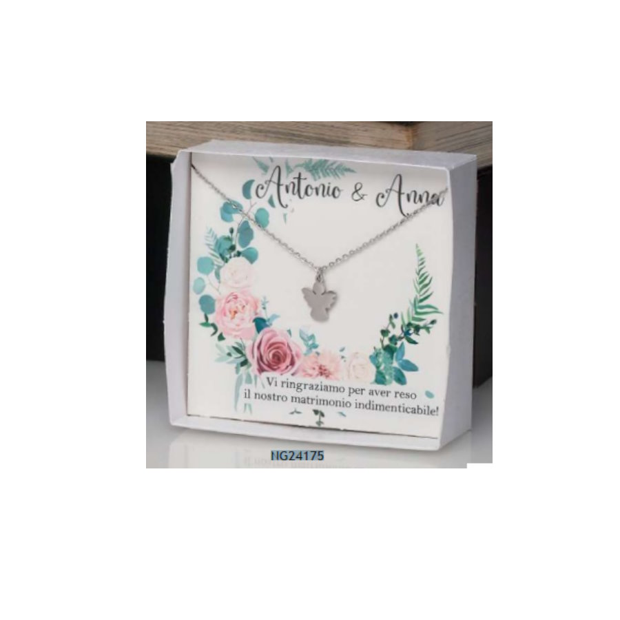 DOLCICOSE JEWEL COLLANA ANGELO INTERNO MATRIMONIO cod. NG24175