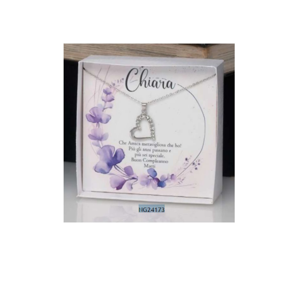 DOLCICOSE JEWEL COLLANA CUORE CON PUNTI LUCE cod. NG24173