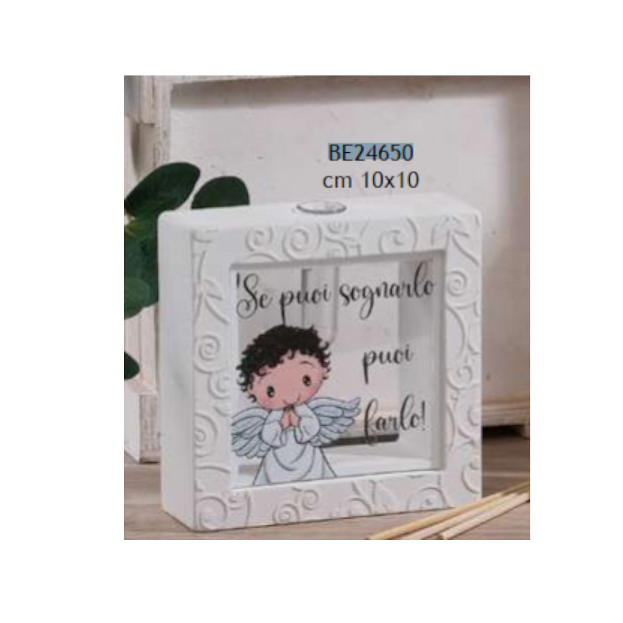 DOLCICOSE MUSA DIFFUSORE QUADRO PEXIGLASS TRASPARENTE 10X10 cod. BE24650