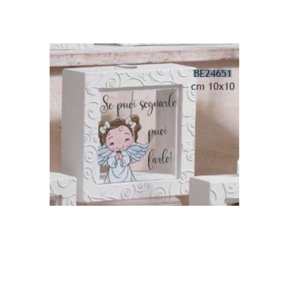 DOLCICOSE MUSA DIFFUSORE QUADRO PEXIGLASS TRASPARENTE 10X10 cod. BE24651