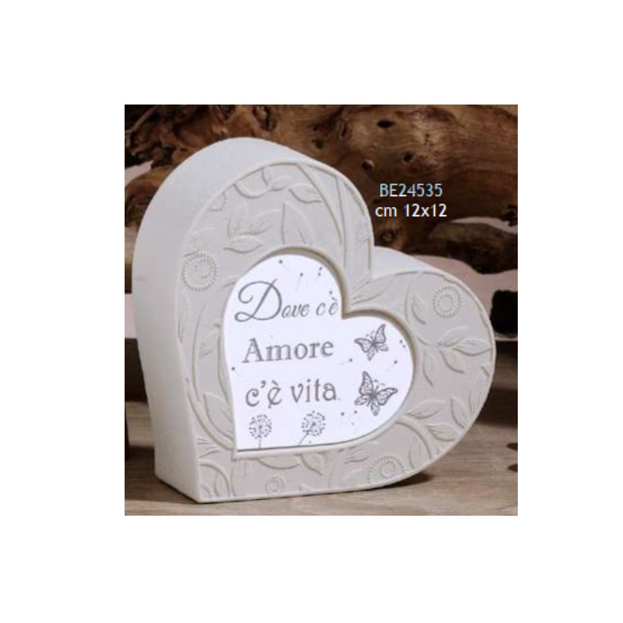 DOLCICOSE NADIA LAMPADA CUORE 12X12 DOVE cod. BE24535