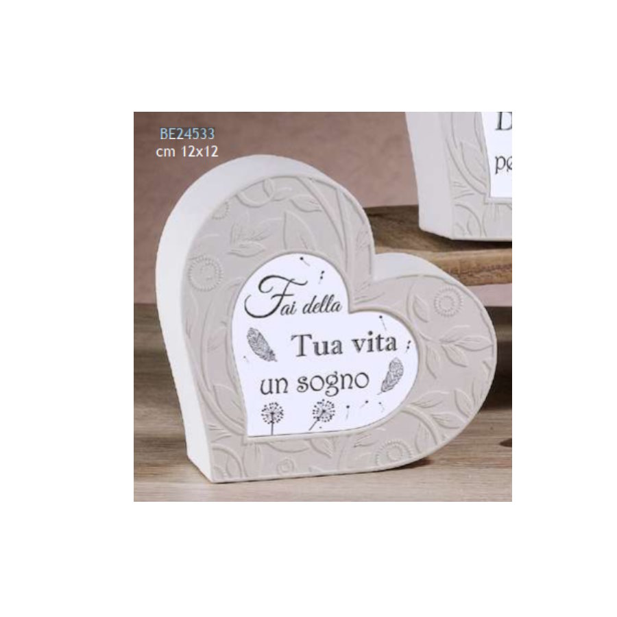 DOLCICOSE NADIA LAMPADA CUORE 12X12 FAI cod. BE24533