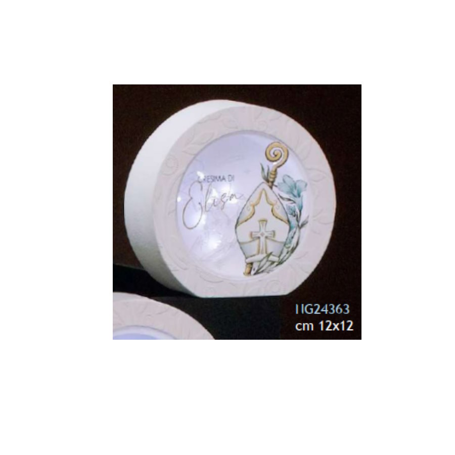 DOLCICOSE PANDORA LAMPADA TONDA 12X12 CRESIMA cod. NG24363