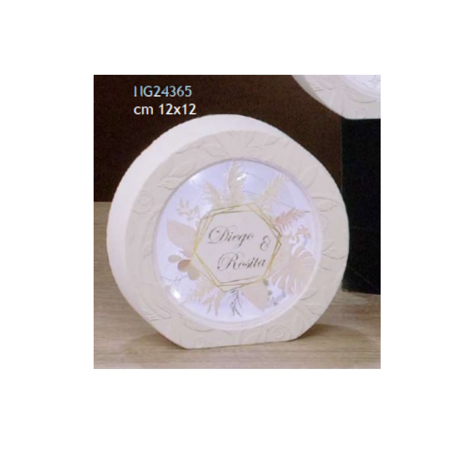 DOLCICOSE PANDORA LAMPADA TONDA 12X12 FLOREALE cod. NG24365