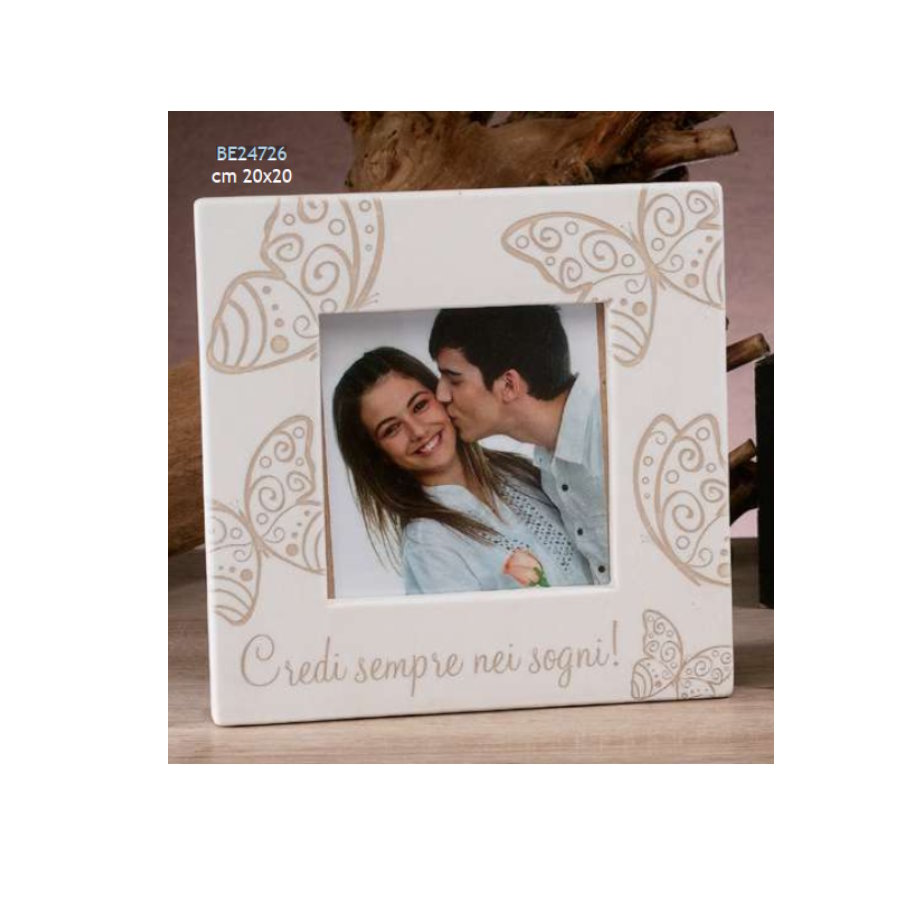 DOLCICOSE RASTER PFOTO 20X20 FRASE CREDI cod. BE24726