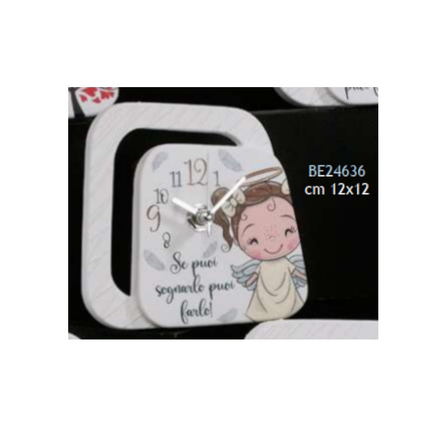DOLCICOSE RAYA OROLOGIO 12X12 ANGELO FEMMINA cod. BE24636