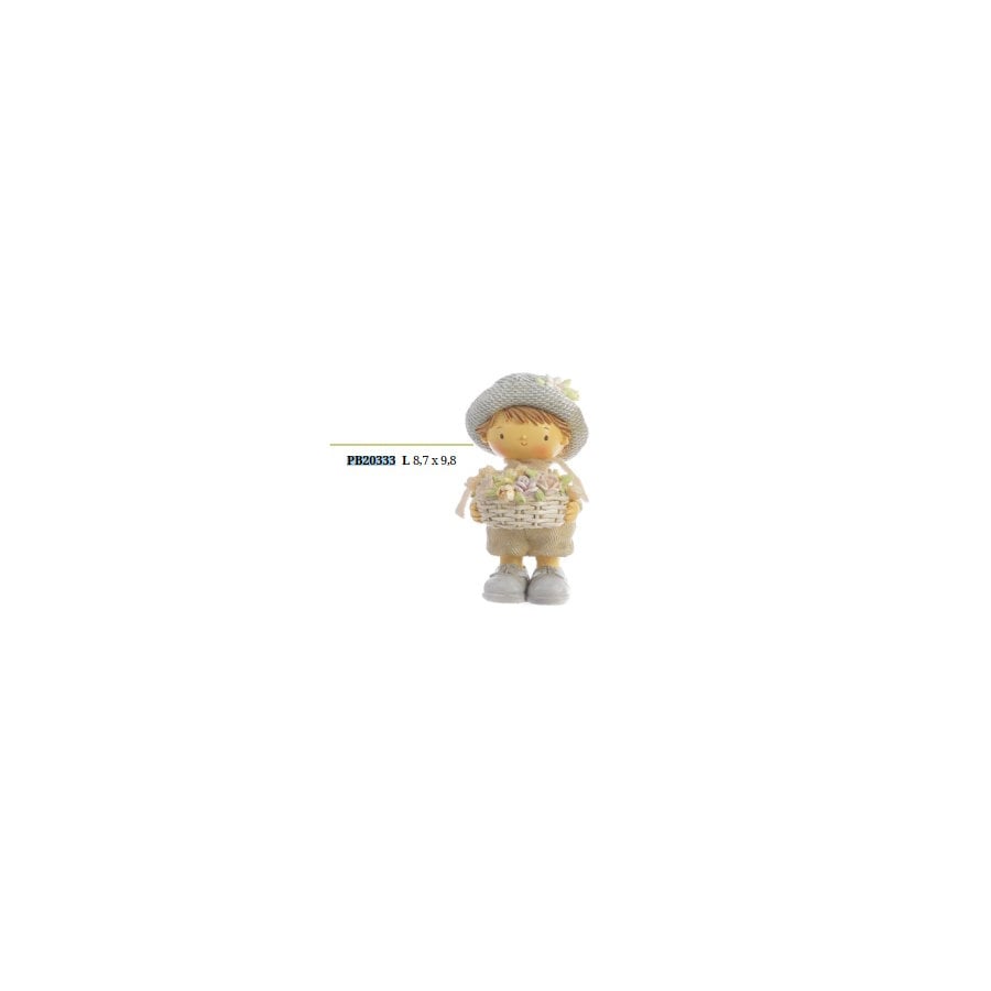 Bimbo Cesto Di Fiori Pb20333