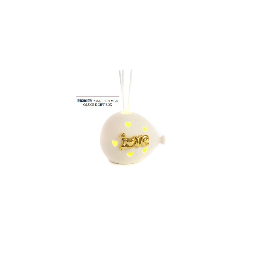 Palloncino 'Love' Oro Pb20179