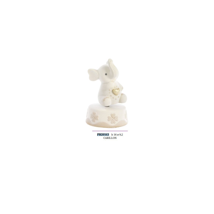 Elefante Cuore Oro Pb20163