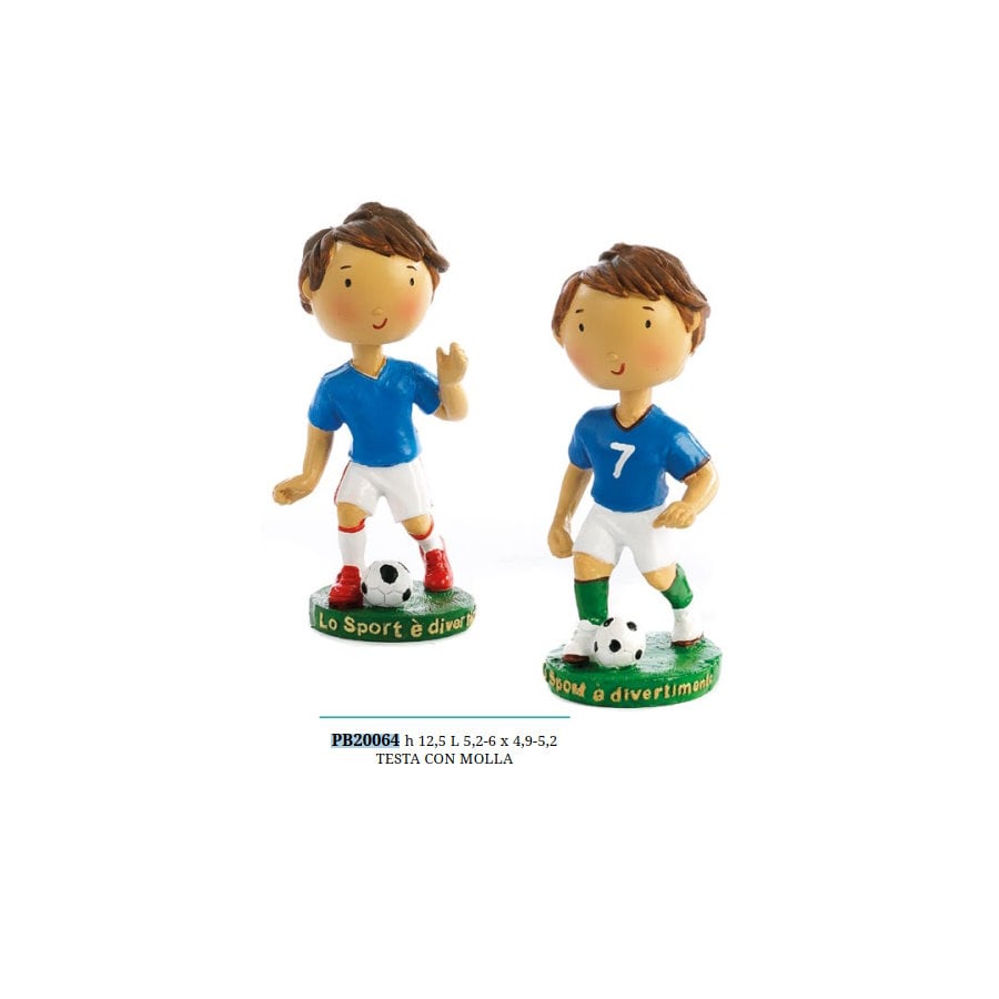 Ragazzo Calciatore Testa Snodata Pb20064
