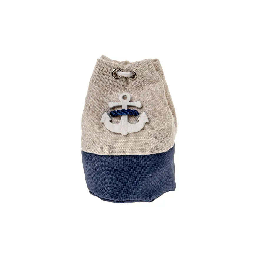 Etm Ancora saccotto porta confetti h.11 cod. C2640