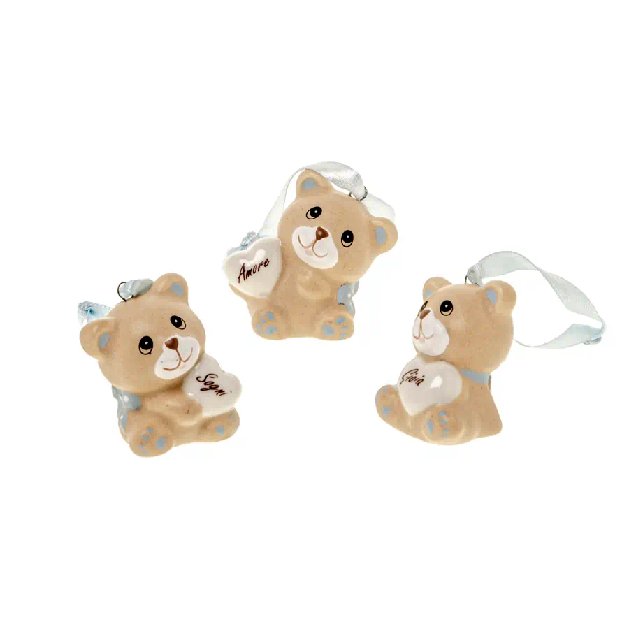 Etm Barty orso cielo cm.4 pvc scatola cod. 03A030