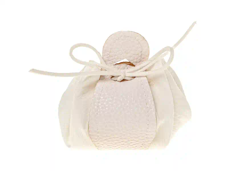 Etm Borsetta porta confetti colore bianco cm.9 C2718
