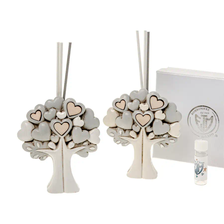 Etm Duo diffusore olii essenziali albero di cuori 04A399
