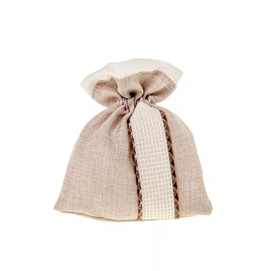 Etm Fascia sacchetto porta confetti beige cod. C2688