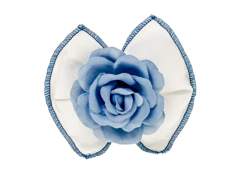 Etm Flower bowl fiore porta confetti blu cm.10 cod. C2710