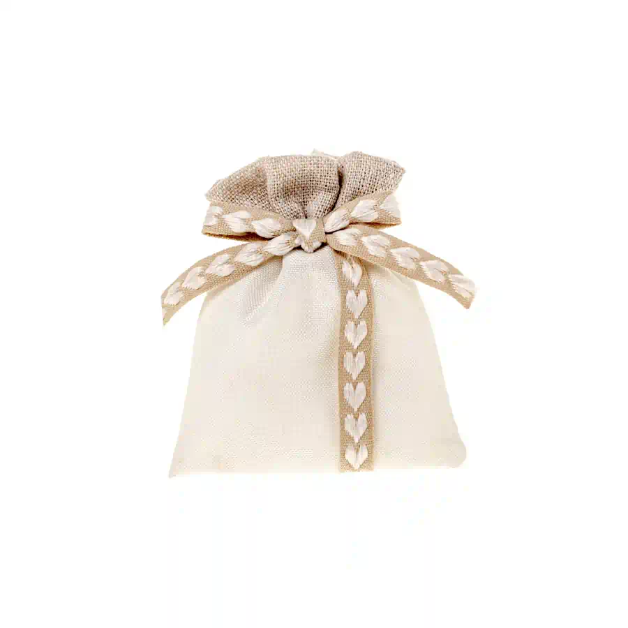 Etm Mille cuori sacchetto porta confetti cm.8x10 C2691