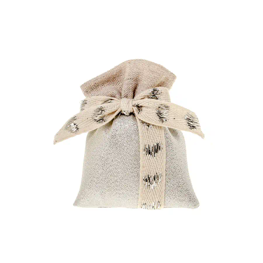 Etm Mille cuori silver sacchetto porta confetti C2733