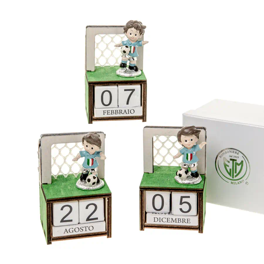 Etm Mondiale calendario piccoli calciatori cm.11 cod. 04A391