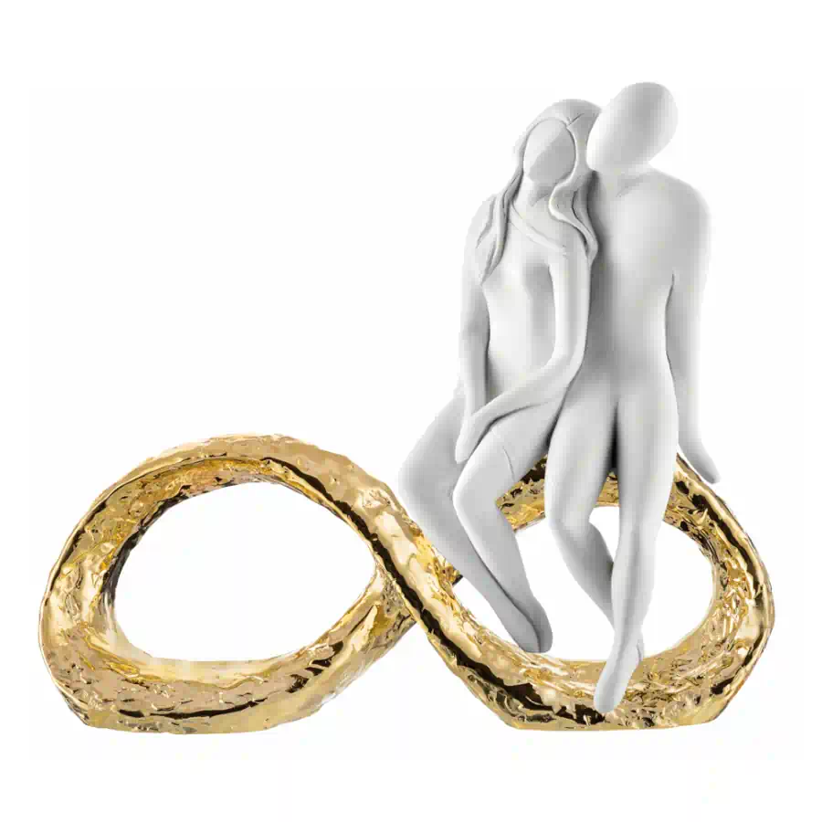 Bongelli coppia infinito 25x23 oro cod. Me2505 2or