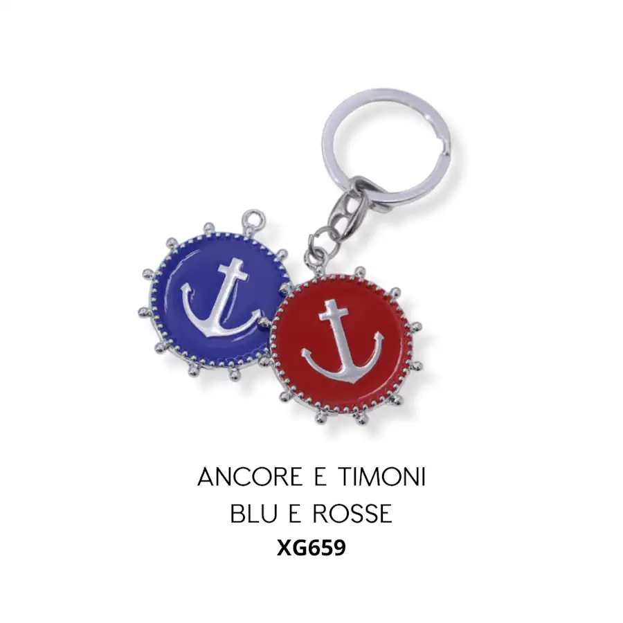 ANCORE E TIMONI BLU E ROSSE XG659