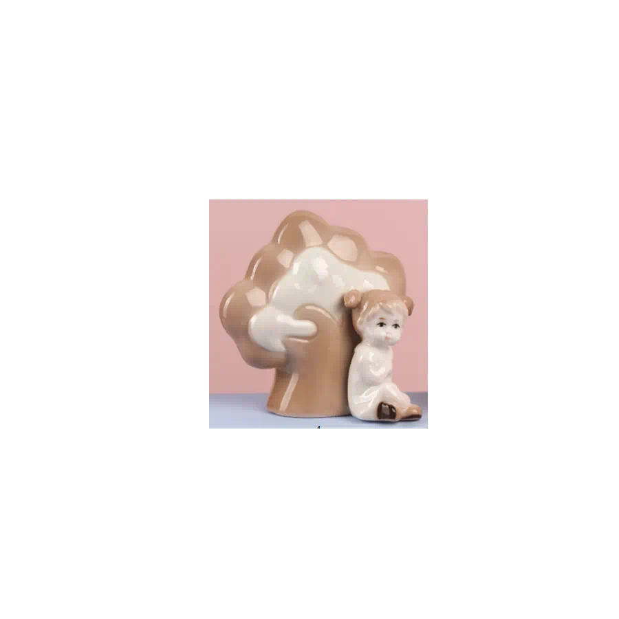 Yvonne Gontier bambina con albero cod. 7586419