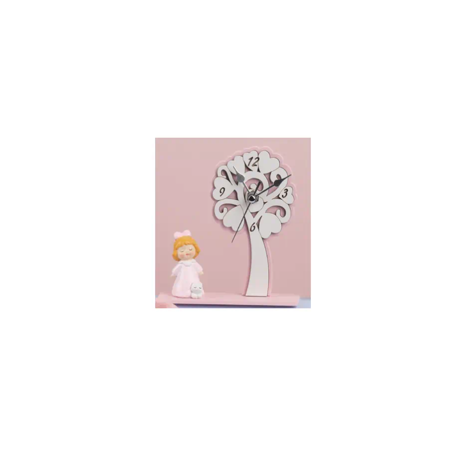 Yvonne Gontier bambina con albero e orologio cod. 8405261