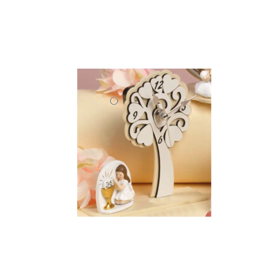 Yvonne Gontier orologio con bambina comunione 8410261