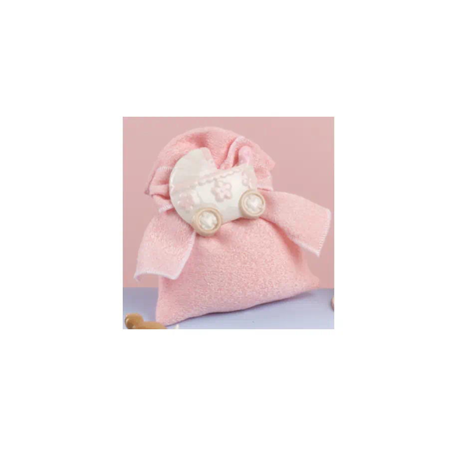 Yvonne Gontier sacchetto portaconfetti battesimo bambina 8370261