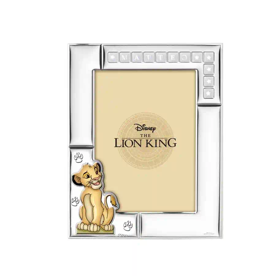 Valenti Cornice letterine RE LEONE cod. D404 4L