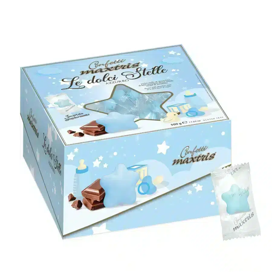 Le Dolci Stelle Celeste confetti a forma di stella kg 0,5