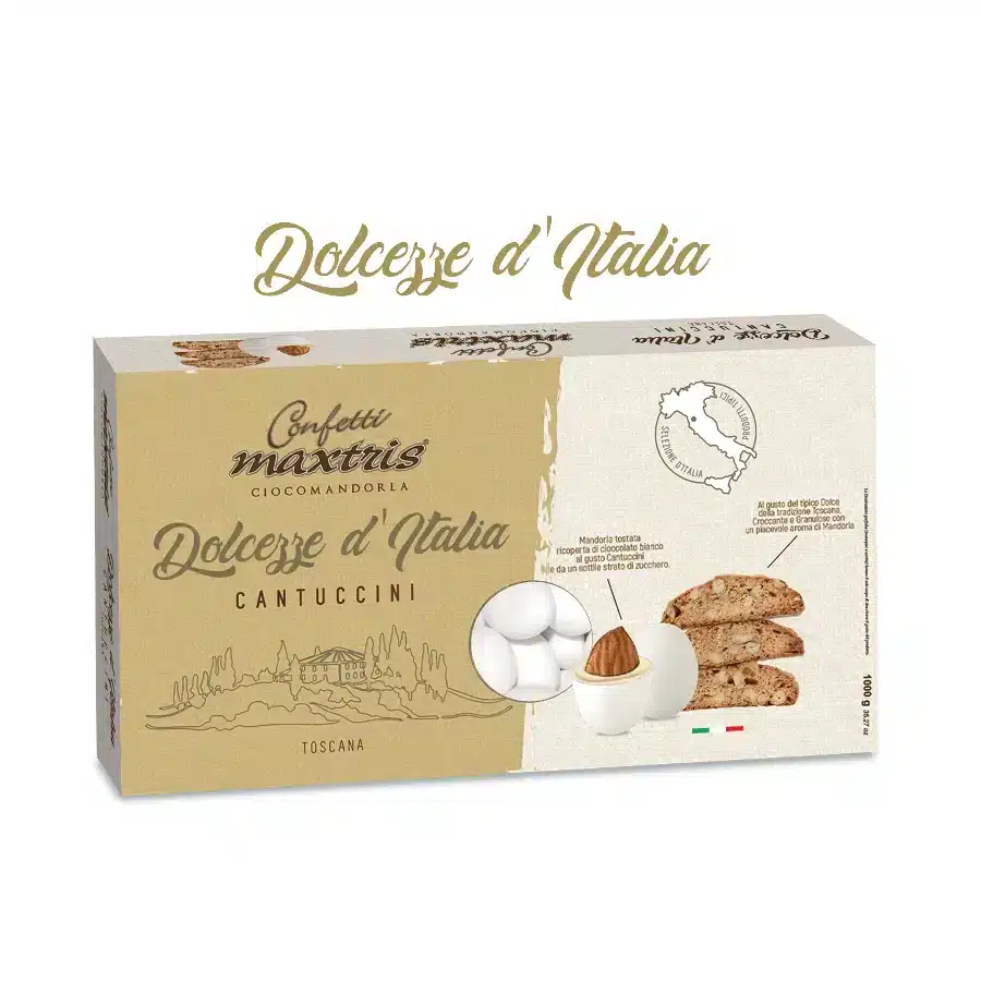 Maxtris Dolcezze d'Italia Cantuccini confetti kg 1