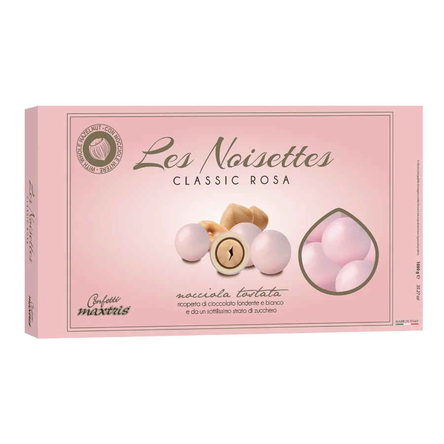 Maxtris Les Noisettes Rosa confetti con nocciola kg 1