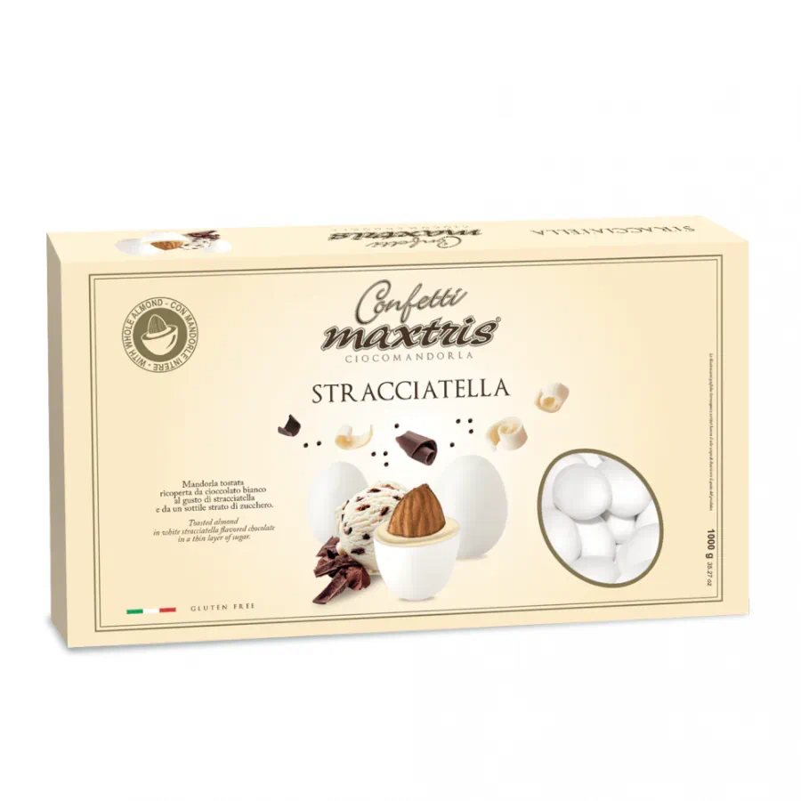 Maxtris Stracciatella confetti con mandorla tostata kg 1