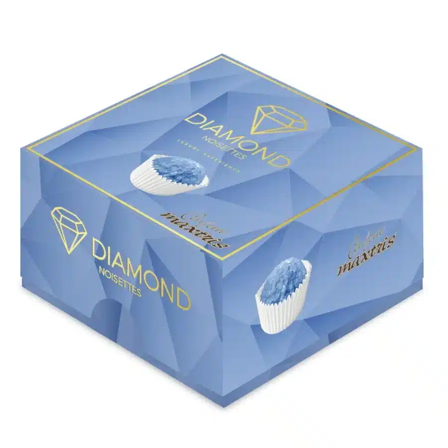 Maxtris Vassoio DIAMOND Noisettes Blu Avion confetti kg 0,5