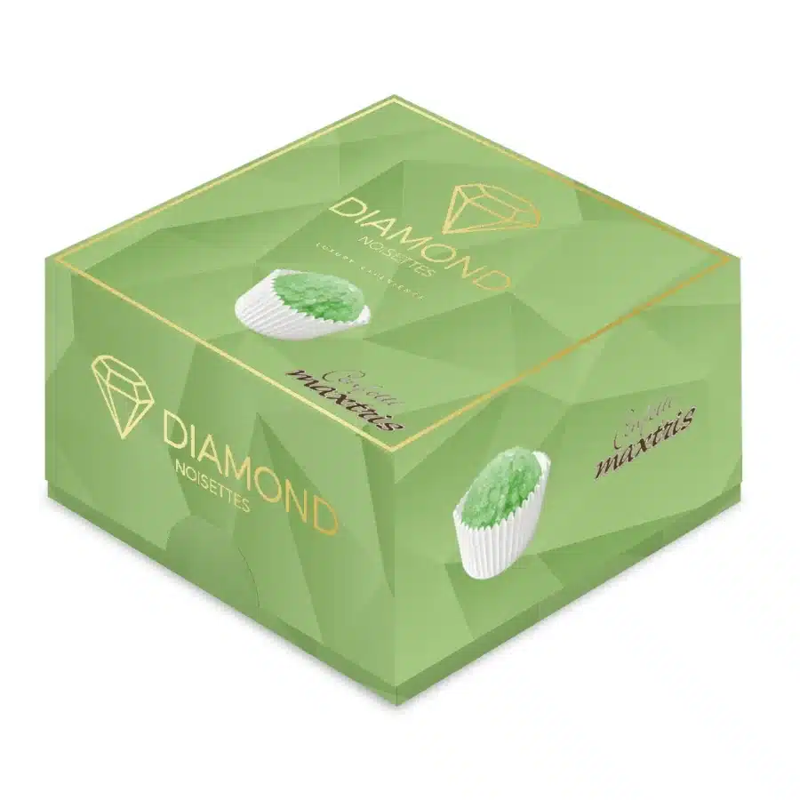 Maxtris Vassoio Diamond confetti Noisettes Verde kg 0,5