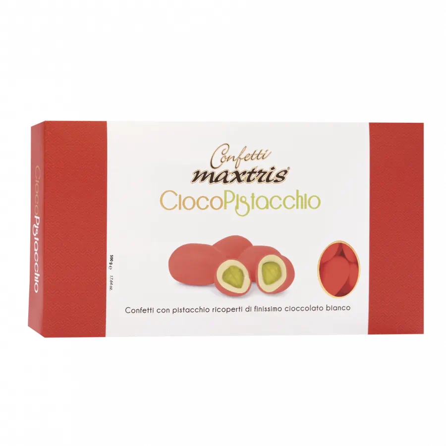 Maxtris confetti Ciocopistacchio Rosso kg 0,5