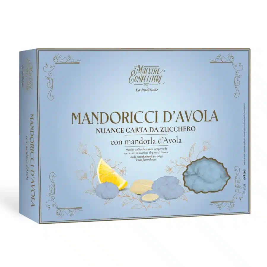 Maxtris confetti Mandoricci D'Avola Nuance Carta da Zucchero kg 1